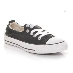 Converse Shoreline Charcoal Gray Slip On (Size 5)